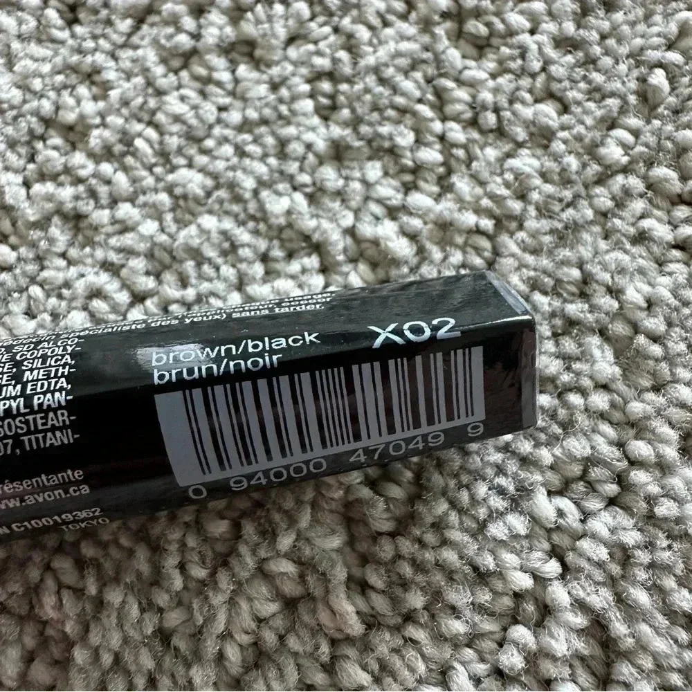 Avon Super Extend Mascara Brown/Black‎ X02 Sealed New Old Stock